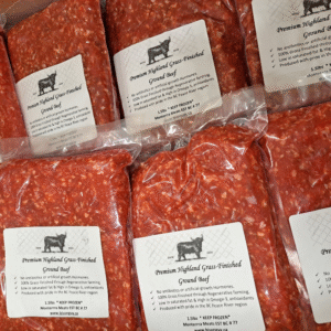 24 lb Premium Ground Highland Beef